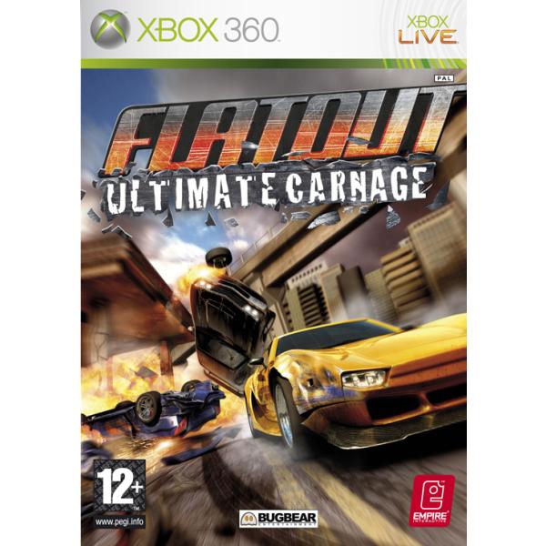 FlatOut: Ultimate Carnage [XBOX 360] - BAZÁR (použitý tovar)