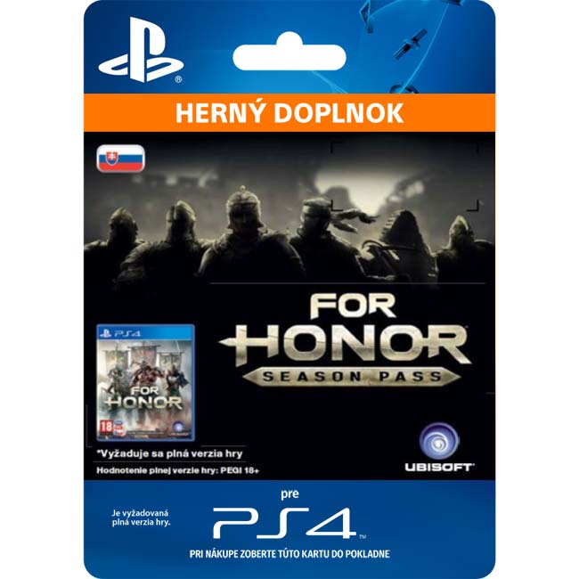 For Honor CZ (SK Season Pass) For Honor CZ (SK Season Pass)