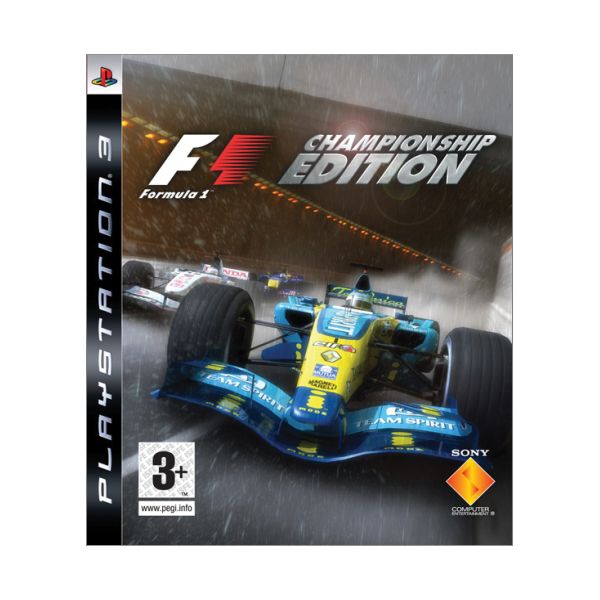 Formula 1 (Championship Edition) [PS3] - BAZÁR (použitý tovar)