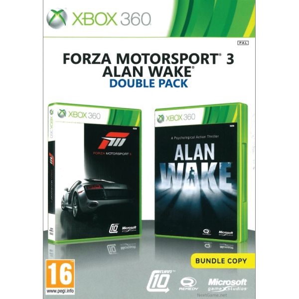 Forza Motorsport 3 CZ + Alan Wake (Double Pack)