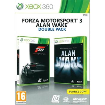 Forza Motorsport 3 CZ + Alan Wake (Double Pack) [XBOX 360] - BAZÁR (použitý tovar) vykup