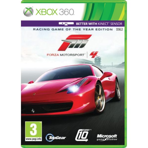 Forza Motorsport 4 CZ (Racing Game of the Year Edition) [XBOX 360] - BAZÁR (použitý tovar)