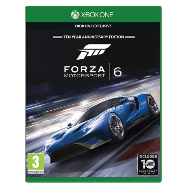 Forza Motorsport 6 (Ten Years Anniversary Edition) XBOX ONE