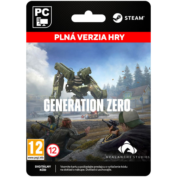 E-shop Generation Zero [Steam]