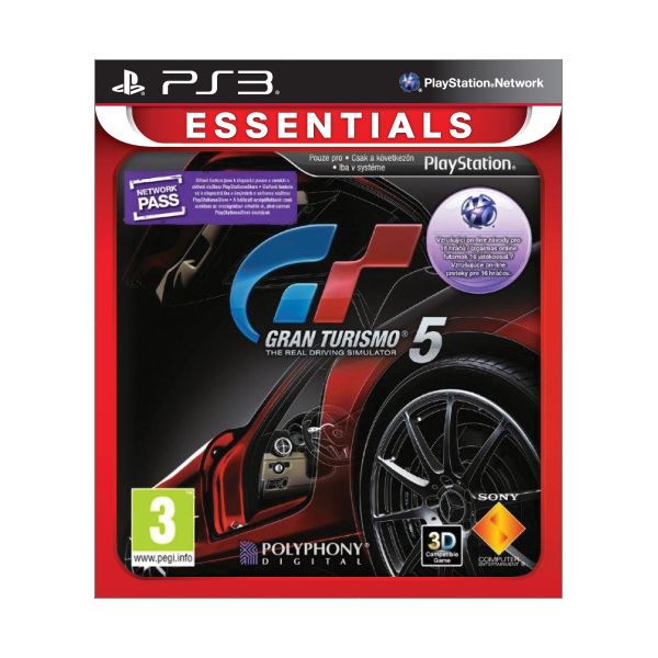 Gran Turismo 5-PS3 - BAZÁR (použitý tovar)