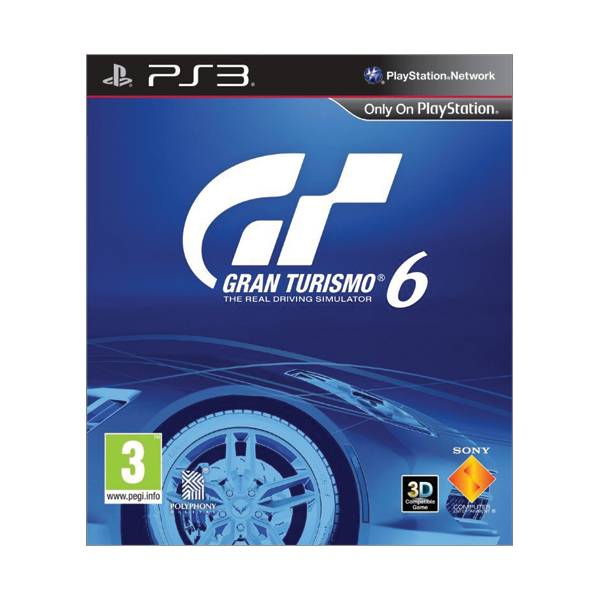 Gran Turismo 6 CZ-PS3 - BAZÁR (použitý tovar)
