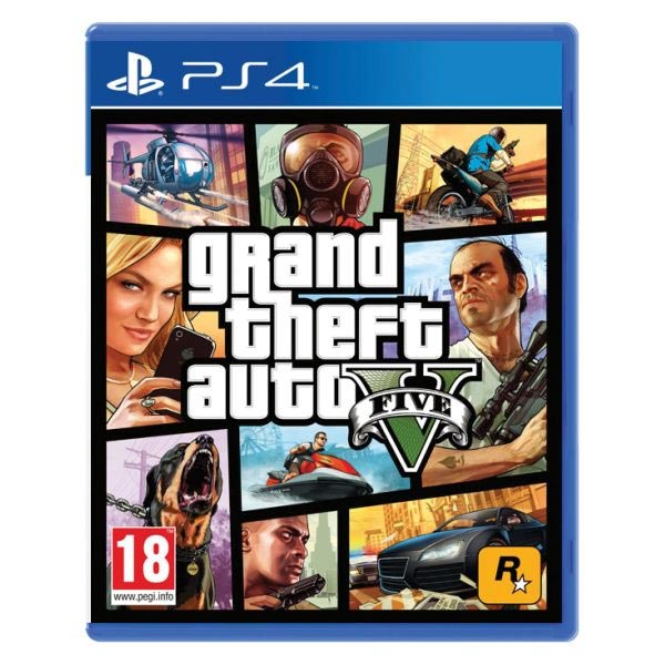 Grand Theft Auto 5 [PS4] - BAZÁR (použitý tovar)