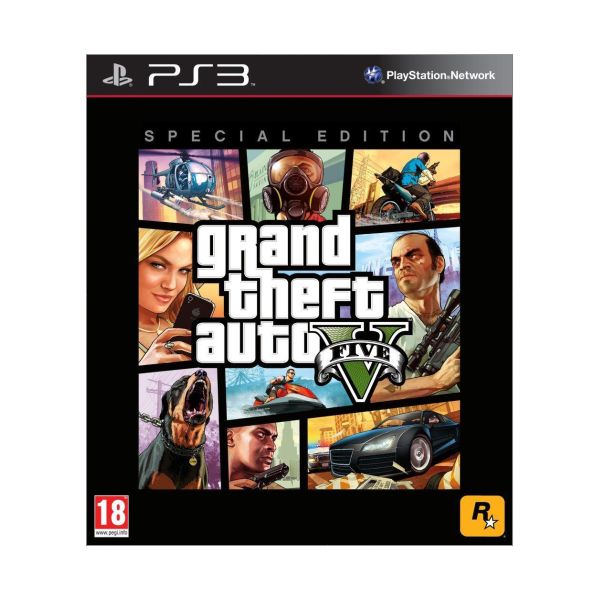 Grand Theft Auto 5 (Special Edition) [PS3] - BAZÁR (použitý tovar)