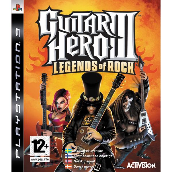 Guitar Hero 3: Legends of Rock [PS3] - BAZÁR (použitý tovar)