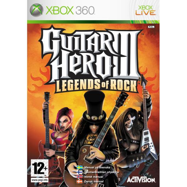 Guitar Hero 3: Legends of Rock [XBOX 360] - BAZÁR (použitý tovar)