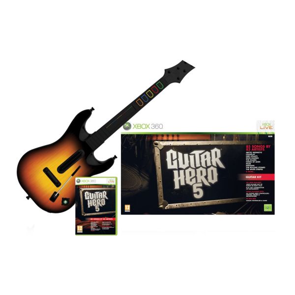 Guitar Hero World Tour + gitara [XBOX 360] - BAZÁR (použitý tovar)