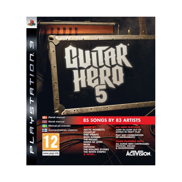 Guitar Hero 5 [PS3] - BAZÁR (použitý tovar)