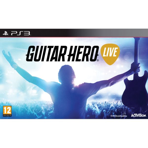 Guitar Hero Live + gitara [PS3] - BAZÁR (použitý tovar)