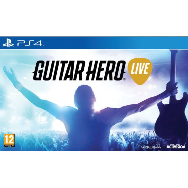 Guitar Hero Live + gitara [PS4] - BAZÁR (použitý tovar)