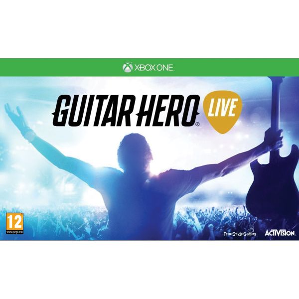 Guitar Hero Live + gitara [XBOX ONE] - BAZÁR (použitý tovar)