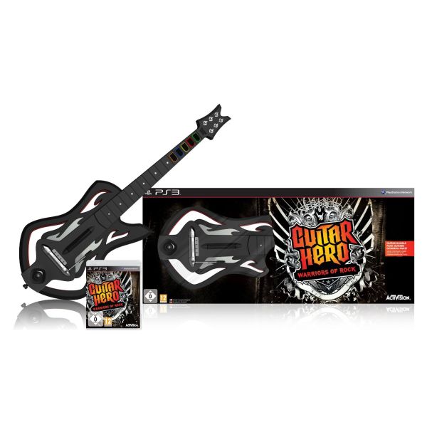 Guitar Hero: Warriors of Rock + gitara [PS3] - BAZÁR (použitý tovar)