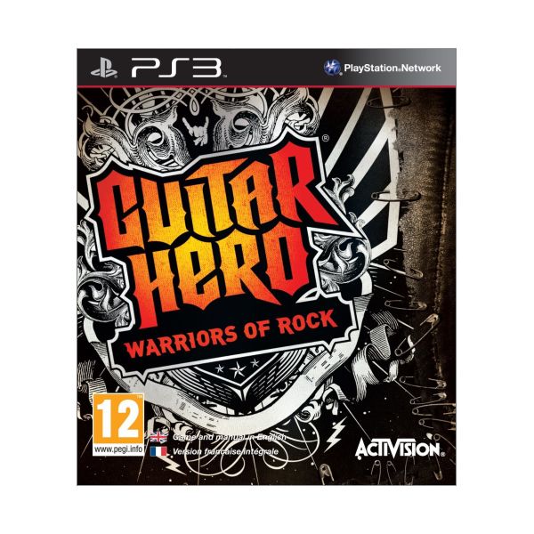 Guitar Hero: Warriors of Rock [PS3] - BAZÁR (použitý tovar)