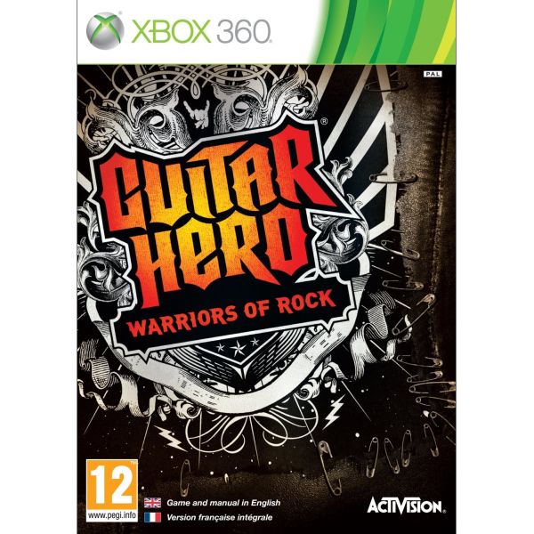 Guitar Hero: Warriors of Rock [XBOX 360] - BAZÁR (použitý tovar)