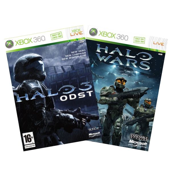 Halo 3: ODST + Halo Wars [XBOX 360] - BAZÁR (použitý tovar)