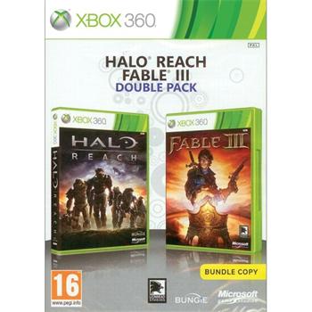 Halo: Reach + Fable 3 CZ (Double Pack) [XBOX 360] - BAZÁR (bens usados) resgate