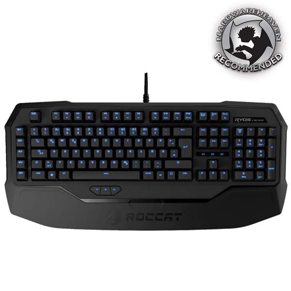 Herná klávesnica Roccat Ryos MK Glow MX Black, UK-SK-CZ