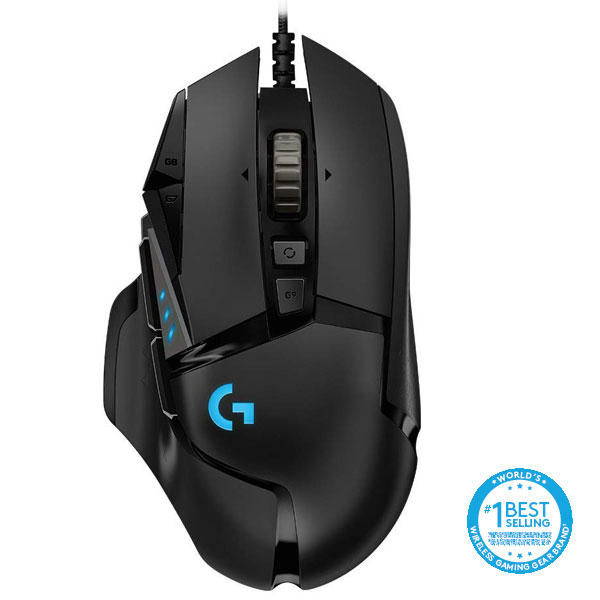 Herná myš Logitech G502 Hero, čierna 910-005470