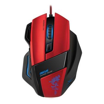 Herná myš Speedlink Decus Gaming Mouse, čierno-červená