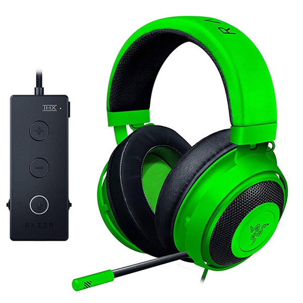 Herné slúchadlá Razer Kraken, Tournament Edition, zelené