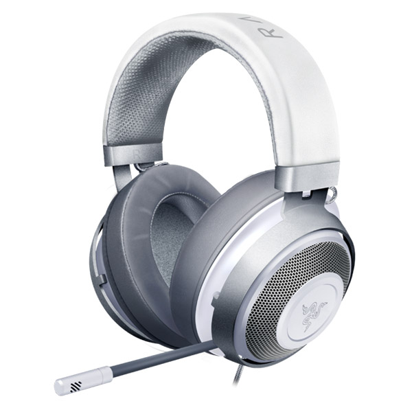 Herné slúchadlá Razer Kraken, white (2019 Mercury Edition)