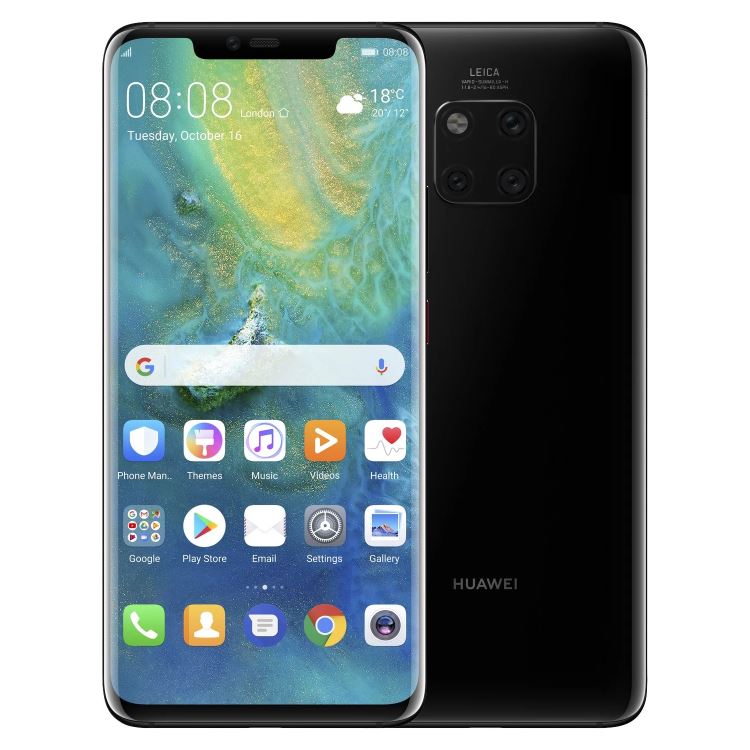 Huawei Mate 20 Pro, 6/128GB, Dual SIM, čierna - nový tovar, neotvorené balenie