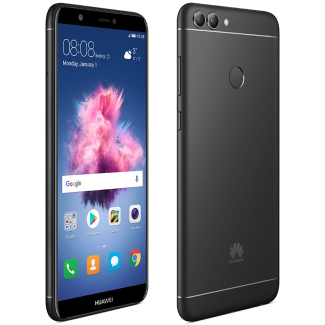 Huawei P Smart, Single SIM, čierna, Trieda A+ - použité, záruka 12 mesiacov