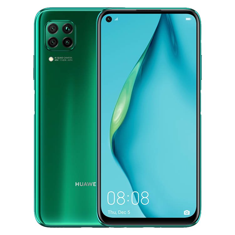 Huawei P40 Lite, 6/128GB, Dual SIM, Crush Green - Trieda C - použité, záruka 12 mesiacov