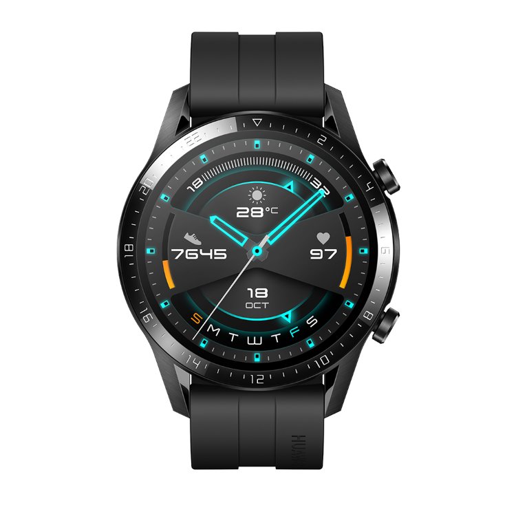 Huawei Watch GT2 Sport, 46mm, Matte Black - rozbalené balenie