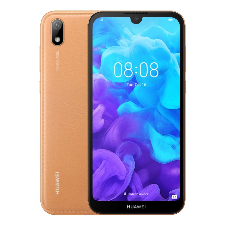 Huawei Y5 2019, Dual SIM, Amber Brown - nový tovar, neotvorené balenie