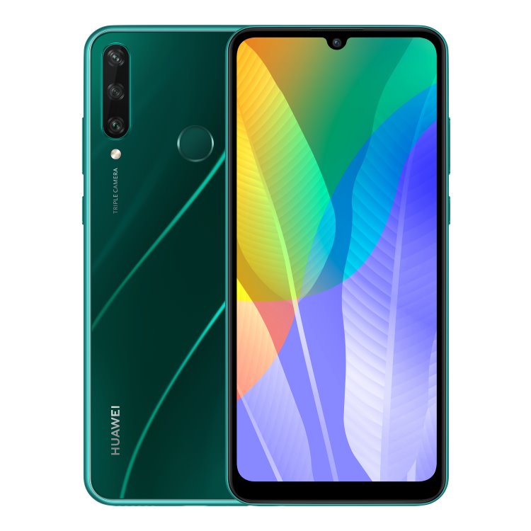 Huawei Y6p, Dual SIM, Emerald Green - nový tovar, neotvorené balenie