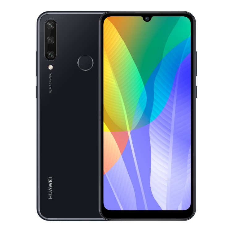 Huawei Y6p Dual SIM, Midnight Black - nový tovar, neotvorené balenie