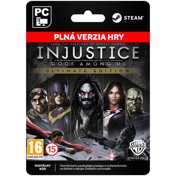 E-shop Injustice: Gods Among Us (Ultimate Edition) [Steam]