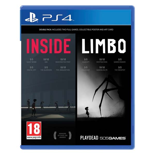 Inside Limbo (Double Pack) [PS4] - BAZÁR (použitý tovar) vykup
