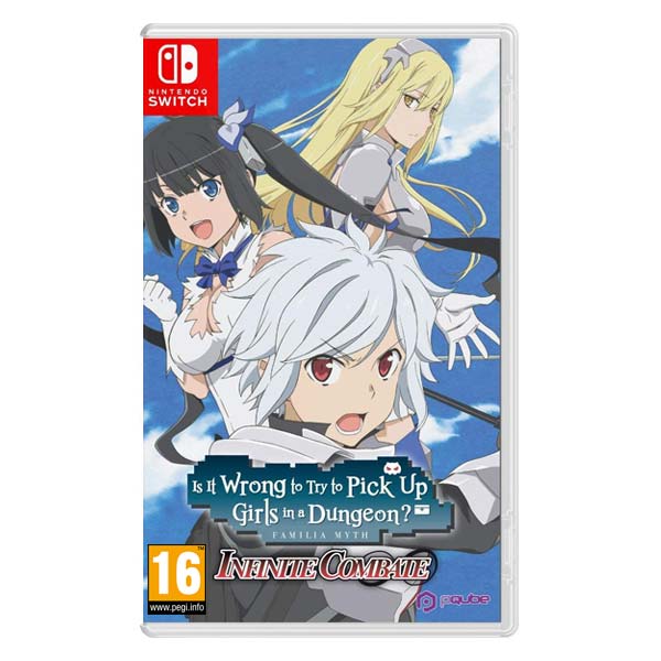 Is it Wrong to Try to Pick Up Girls in a Dungeon? Infinite Combate [NSW] - BAZÁR (použitý tovar)