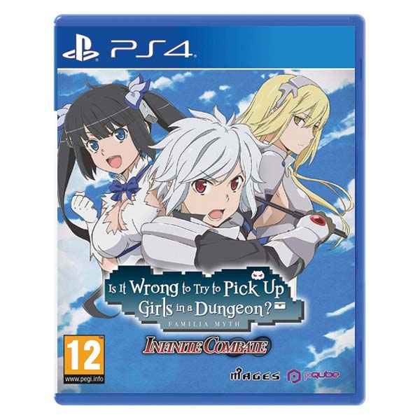 Is it Wrong to Try to Pick Up Girls in a Dungeon? Infinite Combate [PS4] - BAZÁR (použitý tovar)