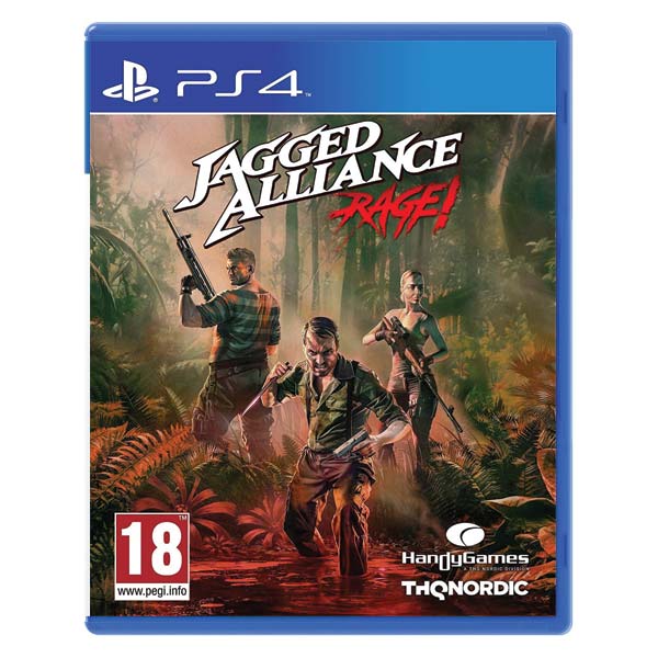 Jagged Alliance: Rage! [PS4] - BAZÁR (použitý tovar)