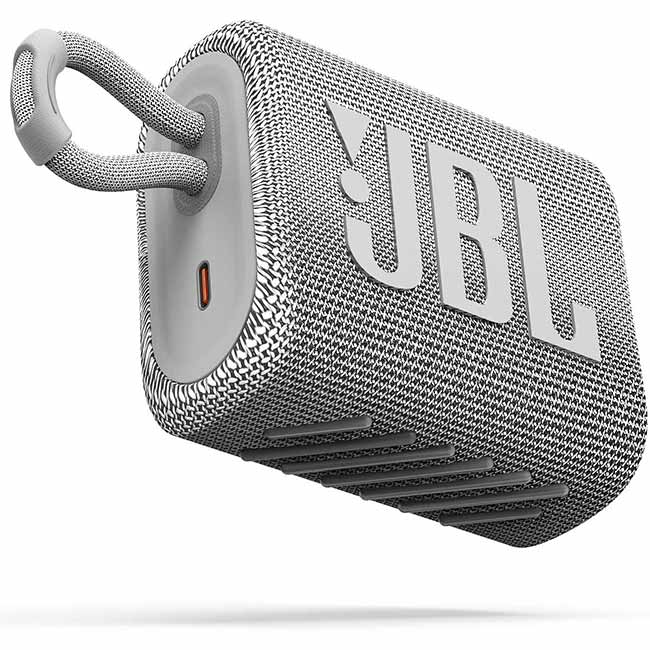 JBL GO 3, biely