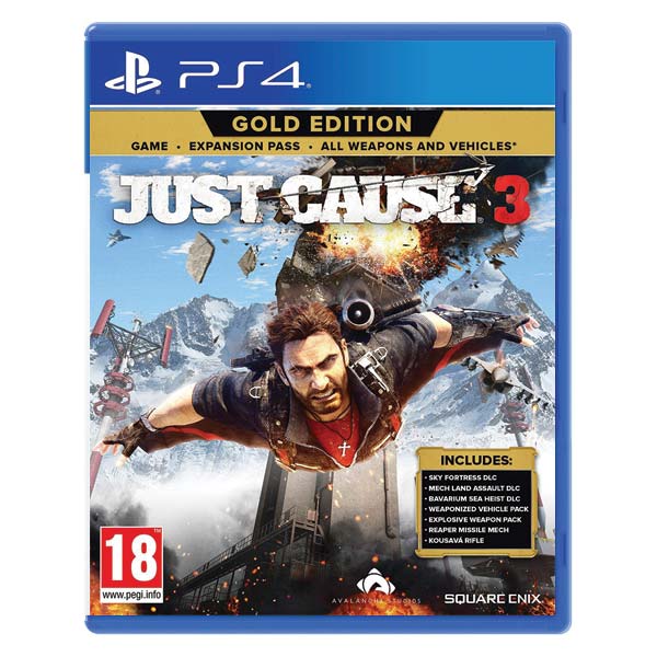 Just Cause 3 (Gold Edition) [PS4] - BAZÁR (použitý tovar)