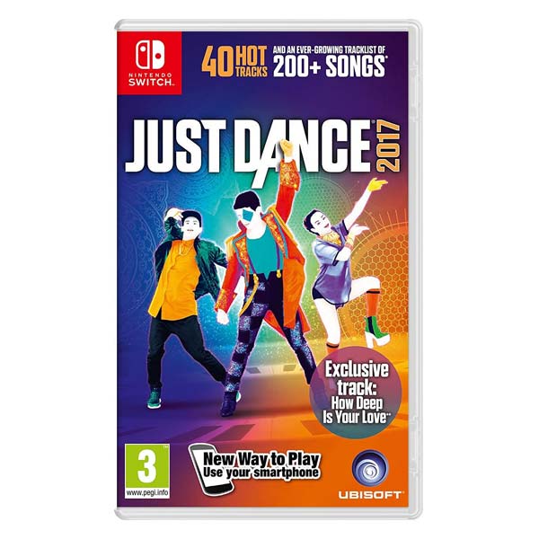 Just Dance 2017 [NSW] - BAZÁR (použitý tovar)