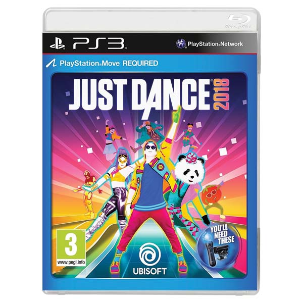 Just Dance 2018 [PS3] - BAZÁR (použitý tovar)