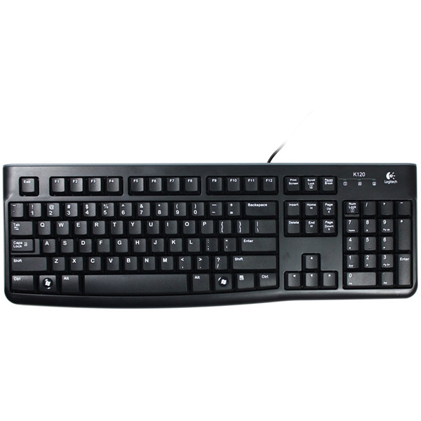 Kancelárska klávesnica Logitech Keyboard K120 US