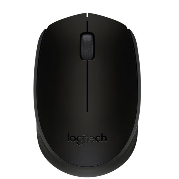 Kancelárska bezdrôtová myš Logitech B170, čierna