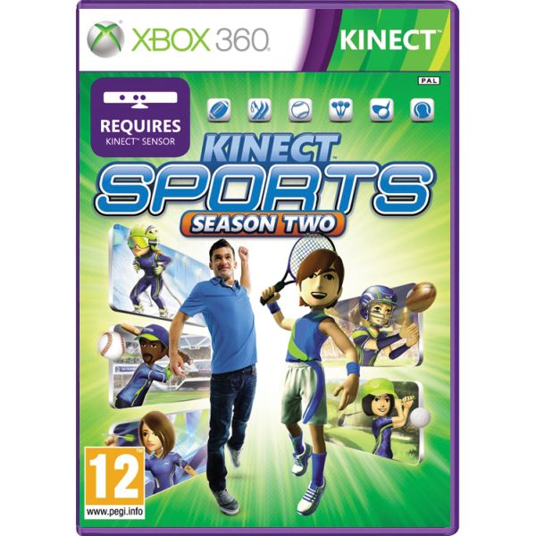 Kinect Sports: Season Two- XBOX 360- BAZÁR (použitý tovar)