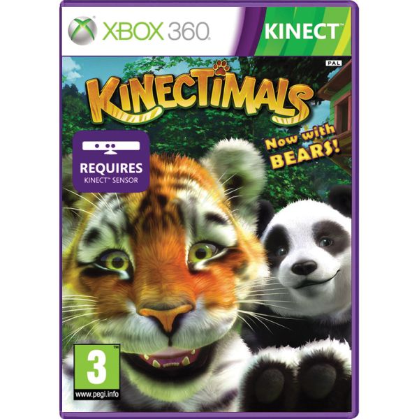 Kinectimals: Now with Bears! [XBOX 360] - BAZÁR (použitý tovar)