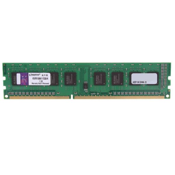 E-shop Kingston Pamäť 4 GB DDR3 1600 MHz CL11 DIMM SRx8 KVR16N11S84